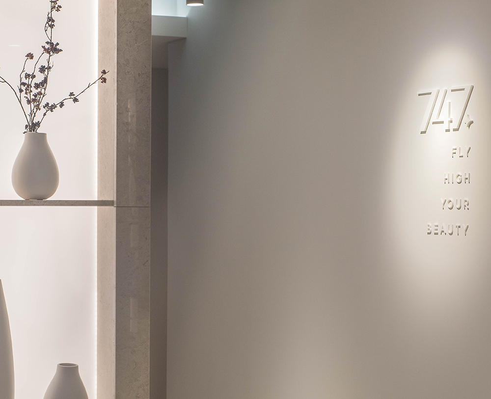 747 내부 인테리어